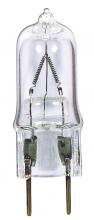 Satco Products Inc. S3542 - 75 Watt; Halogen; T4; Clear; 2000 Average rated hours; 1250 Lumens; Bi Pin G8 base; 120 Volt; Carded