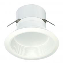 Satco Products Inc. S9121 - Discontinued - 10 watt LED Downlight Retrofit Kit; 4" Baffle; 3000K; Medium base; 120 volts
