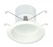 Satco Products Inc. S9122 - Discontinued - 11.6 watt LED Downlight Retrofit Kit; 5" Baffled; 3000K; Medium base; 120 volts