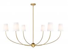 Z-Lite 3040-62RB - 6 Light Chandelier