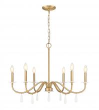 Z-Lite 6103-32MGLD - 6 Light Chandelier