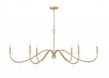 Z-Lite 6103-63MGLD - 6 Light Chandelier