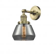Innovations Lighting 203-AB-G173-LED - Fulton - 1 Light - 7 inch - Antique Brass - Adjustable Sconce