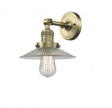 Innovations Lighting 203-AB-G2-LED - Halophane - 1 Light - 9 inch - Antique Brass - Adjustable Sconce