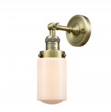 Innovations Lighting 203-AB-G311-LED - Dover - 1 Light - 5 inch - Antique Brass - Adjustable Sconce