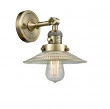 Innovations Lighting 203SW-AB-G2-LED - Halophane - 1 Light - 9 inch - Antique Brass - Adjustable Sconce