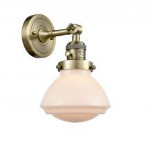 Innovations Lighting 203SW-AB-G321-LED - Olean - 1 Light - 7 inch - Antique Brass - Adjustable Sconce