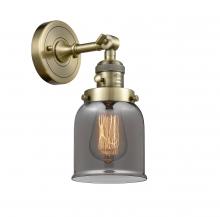 Innovations Lighting 203SW-AB-G53-LED - Bell - 1 Light - 5 inch - Antique Brass - Adjustable Sconce