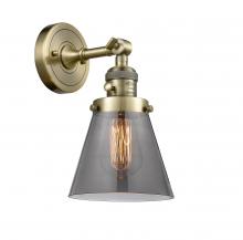 Innovations Lighting 203SW-AB-G63-LED - Cone - 1 Light - 6 inch - Antique Brass - Adjustable Sconce