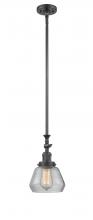 Innovations Lighting 206-OB-G172 - Fulton - 1 Light - 7 inch - Oil Rubbed Bronze - Stem Hung - Adjustable Mini Pendant