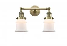 Innovations Lighting 208-AB-G181S-LED - Canton - 2 Light - 17 inch - Antique Brass - Adjustable Bath Vanity Light