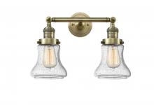 Innovations Lighting 208-AB-G194-LED - Bellmont - 2 Light - 17 inch - Antique Brass - Adjustable Bath Vanity Light