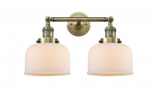 Innovations Lighting 208-AB-G71-LED - Bell - 2 Light - 19 inch - Antique Brass - Adjustable Bath Vanity Light