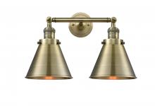 Innovations Lighting 208-AB-M13-AB - Appalachian - 2 Light - 18 inch - Antique Brass - Adjustable Bath Vanity Light