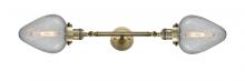 Innovations Lighting 208L-AB-G165-LED - Geneseo - 2 Light - 7 inch - Antique Brass - Adjustable Bath Vanity Light
