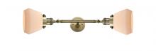Innovations Lighting 208L-AB-G171-LED - Fulton - 2 Light - 7 inch - Antique Brass - Adjustable Bath Vanity Light