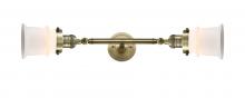 Innovations Lighting 208L-AB-G181S-LED - Canton - 2 Light - 6 inch - Antique Brass - Adjustable Bath Vanity Light