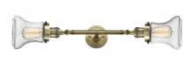 Innovations Lighting 208L-AB-G194-LED - Bellmont - 2 Light - 6 inch - Antique Brass - Adjustable Bath Vanity Light