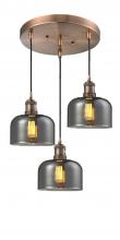 Innovations Lighting 211/3-AC-G73 - Large Bell 3 Light Multi-Pendant