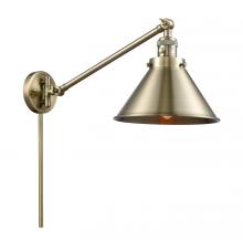 Innovations Lighting 237-AB-M10-AB - Briarcliff - 1 Light - 10 inch - Antique Brass -Adjustable Swing Arm