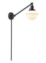 Innovations Lighting 237-OB-G531 - Oxford - 1 Light - 8 inch - Oil Rubbed Bronze -Adjustable Swing Arm