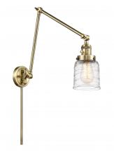 Innovations Lighting 238-AB-G513 - Bell - 1 Light - 8 inch - Antique Brass -Adjustable Swing Arm