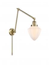 Innovations Lighting 238-AB-G661-7 - Bullet - 1 Light - 7 inch - Antique Brass -Adjustable Swing Arm
