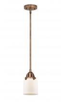 Innovations Lighting 288-1S-AC-G51-LED - Bell - 1 Light - 5 inch - Antique Copper - Stem hung - Mini Pendant
