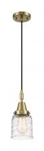 Innovations Lighting 447-1P-AB-G513 - Bell - 1 Light - 5 inch - Antique Brass - Mini Pendant