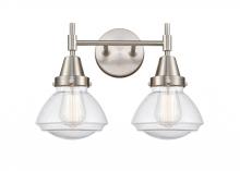 Innovations Lighting 447-2W-SN-G324-LED - Olean - 2 Light - 16 inch - Satin Nickel - Bath Vanity Light