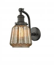 Innovations Lighting 515-1W-OB-G146-LED - Chatham - 1 Light - 7 inch - Oil Rubbed Bronze - Adjustable Sconce
