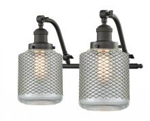 Innovations Lighting 515-2W-OB-G262 - Stanton - 2 Light - 18 inch - Oil Rubbed Bronze - Adjustable Bath Vanity Light
