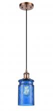 Innovations Lighting 516-1P-AC-G352-BL - Candor 1 Light Mini Pendant