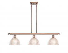 Innovations Lighting 516-3I-AC-G422-LED - Arietta - 3 Light - 36 inch - Antique Copper - Stem hung - Island Light