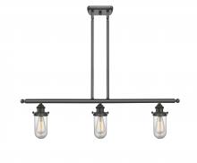 Innovations Lighting 516-3I-OB-CE231-CL-LED - Kingsbury - 3 Light - 36 inch - Oil Rubbed Bronze - Stem hung - Island Light
