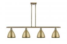 Innovations Lighting 516-4I-AB-MBD-75-AB-LED - Bristol - 4 Light - 48 inch - Antique Brass - Stem hung - Island Light