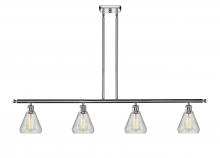 Innovations Lighting 516-4I-PC-G275-LED - Conesus - 4 Light - 48 inch - Polished Chrome - Stem hung - Island Light