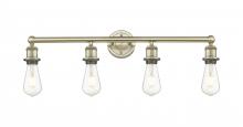 Innovations Lighting 616-4W-AB - Edison - 4 Light - 29 inch - Antique Brass - Bath Vanity Light