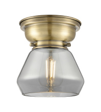 Innovations Lighting 623-1F-AB-G173-LED - Fulton - 1 Light - 7 inch - Antique Brass - Flush Mount