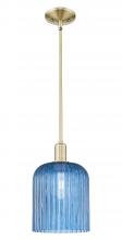 Innovations Lighting 716-1S-AB-G559-8BL - Bridal Veil - 1 Light - 8 inch - Antique Brass - Mini Pendant