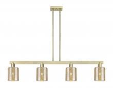 Innovations Lighting 716-4I-AB-G116 - Cobbleskill - 4 Light - 48 inch - Antique Brass - Stem hung - Island Light