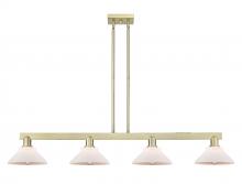 Innovations Lighting 716-4I-AB-G131 - Orwell - 4 Light - 51 inch - Antique Brass - Stem hung - Island Light