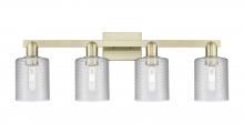 Innovations Lighting 716-4W-AB-G112 - Cobbleskill - 4 Light - 32 inch - Antique Brass - Bath Vanity Light