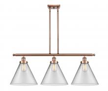 Innovations Lighting 916-3I-AC-G42-L-LED - Cone - 3 Light - 36 inch - Antique Copper - Stem Hung - Island Light