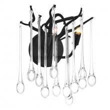 CWI Lighting 1094W10-2-101 - Anita 2 Light Black Wall Sconce