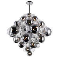 CWI Lighting 1205P36-27-601 - Pallocino 27 Light 36in Chrome Chandelier