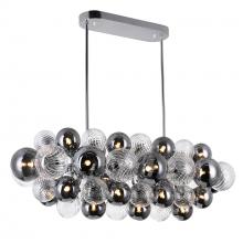 CWI Lighting 1205P39-27-601 - Pallocino 27 Light 39in Chrome Chandelier