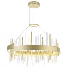 CWI Lighting 1245P26-602 - Millipede Integrated LED 26in Satin Gold Chandelier