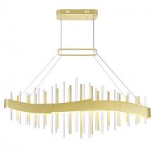 CWI Lighting 1245P40-602 - Millipede Integrated LED 40in Satin Gold Chandelier