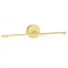 CWI Lighting 1375W24-1-602 - Oskil Integrated LED 24in Satin Gold Vanity Light
